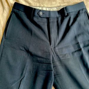 Brooks Brother blue wool dress pants 32x 32